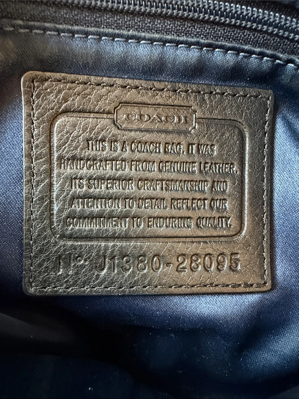 Coach Black Pebbled Leather Convertible Shoulder Bag with Silver Hardware